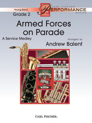 Armed Forces on Parade Concert Band sheet music cover Thumbnail